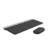 LOGITECH conjunto de teclado y ratón inalámbricos finos MK470 - grafito - AZERTY belga
