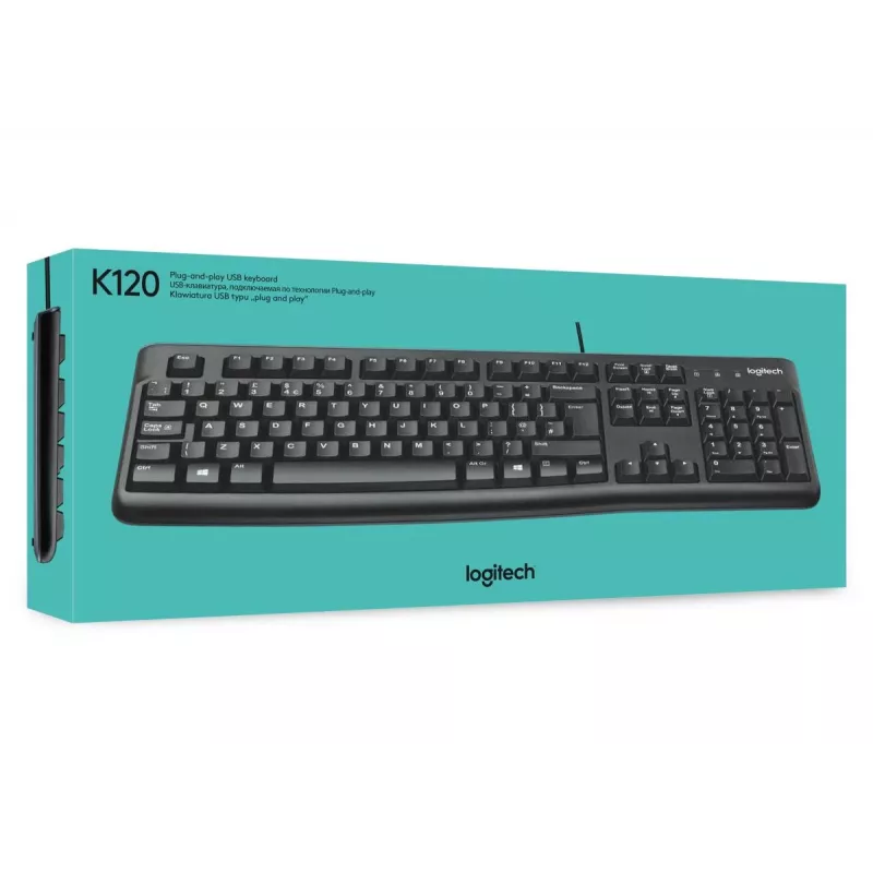 LOGITECH teclado K120 - Azerty belga