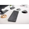 CHERRY KW 9100 SLIM teclado universal RF Wireless + Bluetooth QWERTY inglés negro