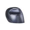 BakkerElkhuizen Evoluent D Medium Wireless, para diestros, diseño vertical, láser, RF Wireless, 3200 DPI, negro