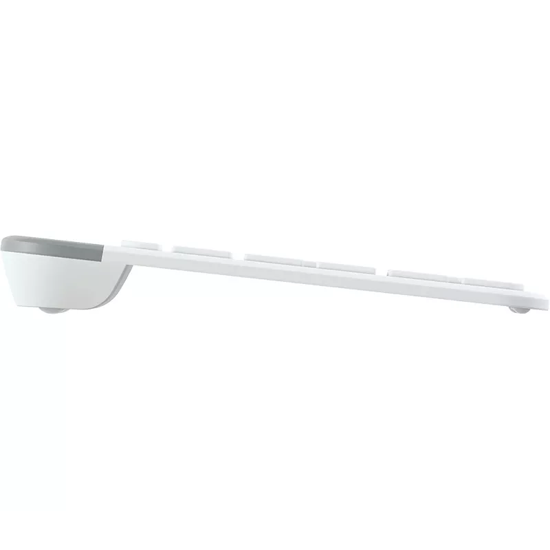 LOGITECH Conjunto inalámbrico slim de teclado y ratón Mk470 - Offwhite - Qwertz Ge