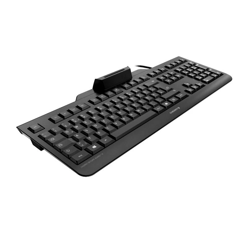 CHERRY SECURE BOARD 1.0 Teclado oficina USB QWERTZ alemán negro