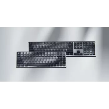 LOGITECH Mx Mechanical Mini Teclado inalámbrico iluminado minimalista - Graphite Tactile Quiet Qwertz suizo