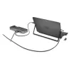 Kensington NanoSaver Candado para portátil con llave de doble cabeza, 1,8 m, Kensington, llave, acero al carbono, negro, acero inoxidable