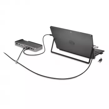 Kensington NanoSaver Candado para portátil con llave de doble cabeza, 1,8 m, Kensington, llave, acero al carbono, negro, acero inoxidable
