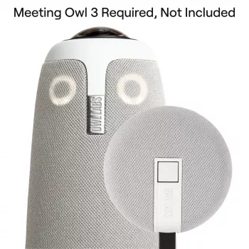 Micrófono de conferencia Owl Labs Expansion Mic EXM100-1000 Cardioid con cable