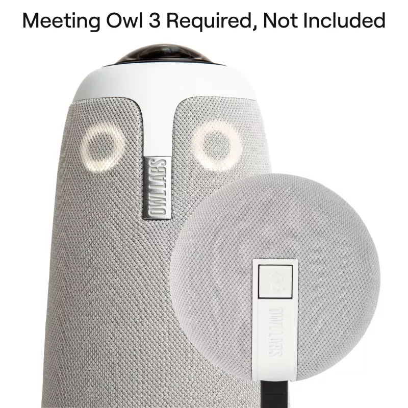 Micrófono de conferencia Owl Labs Expansion Mic EXM100-1000 Cardioid con cable