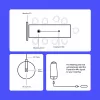 Micrófono de conferencia Owl Labs Expansion Mic EXM100-1000 Cardioid con cable