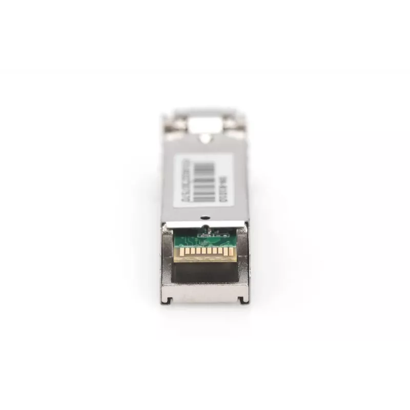 DIGITUS Módulo SFP 1,25 Gbps, hasta 550 m multimodo, conector LC dúplex, versión industrial 1000Base-SX, 850 nm