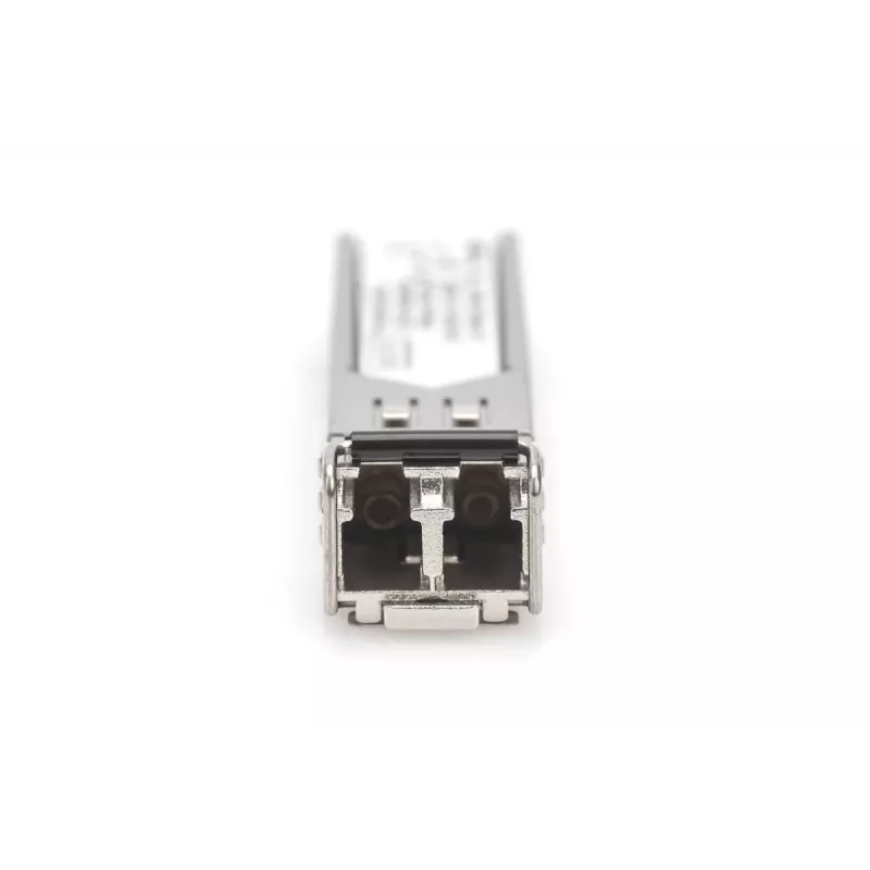 DIGITUS Módulo SFP 1,25 Gbps, hasta 550 m multimodo, conector LC dúplex, versión industrial 1000Base-SX, 850 nm