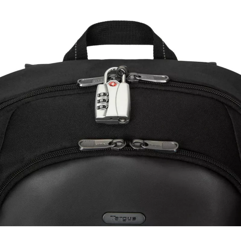 Targus TBB943GL Mochila casual negra poliéster