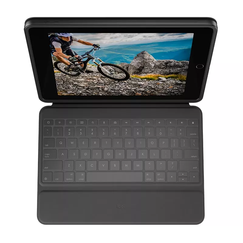 LOGITECH Rugged Folio Graphite Qwertz alemán