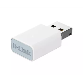D-Link AC1300 Adaptador USB Wi-Fi 5, con cable e inalámbrico, USB, WLAN, Wi-Fi 5 (802.11ac), blanco