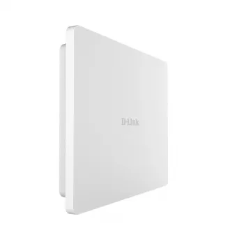 D-Link AX3000 Punto de acceso exterior Wi-Fi 6 Dual-Band PoE, 2,4 GHz, 5 GHz, 3000 Mbit/s, WEP de 64 bits, WEP de 128 bits, SSID, WEP, WPA, WPA2, WPA3, 10,100,1000,2500 Mbit/s