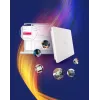 D-Link AX3000 Punto de acceso exterior Wi-Fi 6 Dual-Band PoE, 2,4 GHz, 5 GHz, 3000 Mbit/s, WEP de 64 bits, WEP de 128 bits, SSID, WEP, WPA, WPA2, WPA3, 10,100,1000,2500 Mbit/s