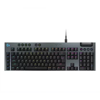 LOGITECH G915 X Teclado gaming con cable USB-A de perfil bajo táctil negro Qwerty US