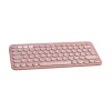 LOGITECH Pebble Keys 2 K380s - Teclado Bluetooth compacto - Tonal Rose - Qwerty Int