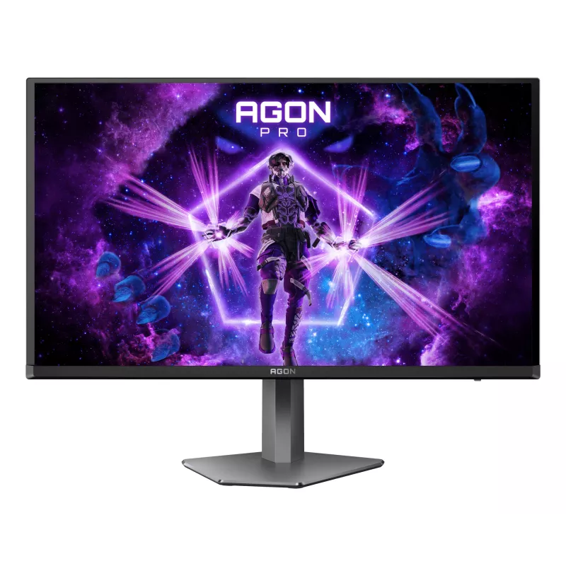 AOC AGON PRO AG276QZD2 Monitor de ordenador 67,3 cm (26,5 inch) 2560 x 1440 píxeles Quad HD QD-OLED negro, gris