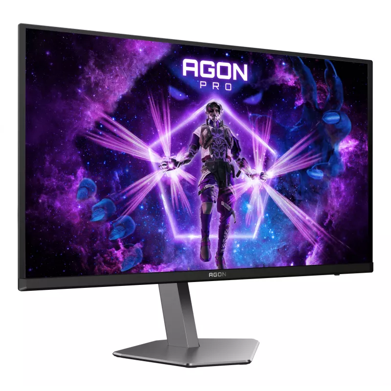 AOC AGON PRO AG276QZD2 Monitor de ordenador 67,3 cm (26,5 inch) 2560 x 1440 píxeles Quad HD QD-OLED negro, gris