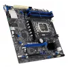 Placa base ASUS P13R-M Intel C262 LGA 1700 micro ATX, DDR5, 4 DIMM, 128GB, 8x SATA III, 1x M.2, 2x LAN