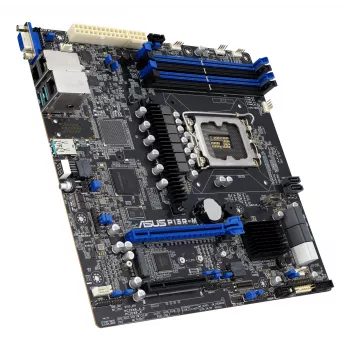 Placa base ASUS P13R-M Intel C262 LGA 1700 micro ATX, DDR5, 4 DIMM, 128GB, 8x SATA III, 1x M.2, 2x LAN