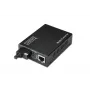 DIGITUS Convertidor de medios, monomodo, BiDi, WDM Gigabit Ethernet, Tx1310nm / Rx1550nm conector SC, hasta 20 km