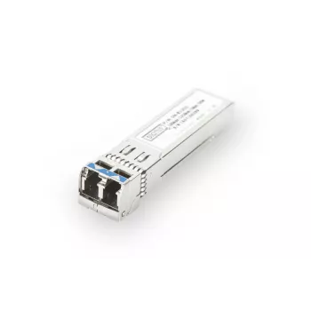 DIGITUS SFP+ 10G MM 850nm 300m con DDM conector LC, disipación < 1 W, láser VCSEL de 850nm
