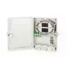 DIGITUS Caja de distribución FTTH - monomodo LC-APC acopladores y pigtails preconfigurados