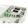 DIGITUS Caja de distribución FTTH - monomodo LC-APC acopladores y pigtails preconfigurados