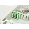 DIGITUS Caja de distribución FTTH - monomodo LC-APC acopladores y pigtails preconfigurados