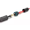 Digitus DN-93905-OD acoplador RJ45 CAT 6A para exteriores, IP68, negro