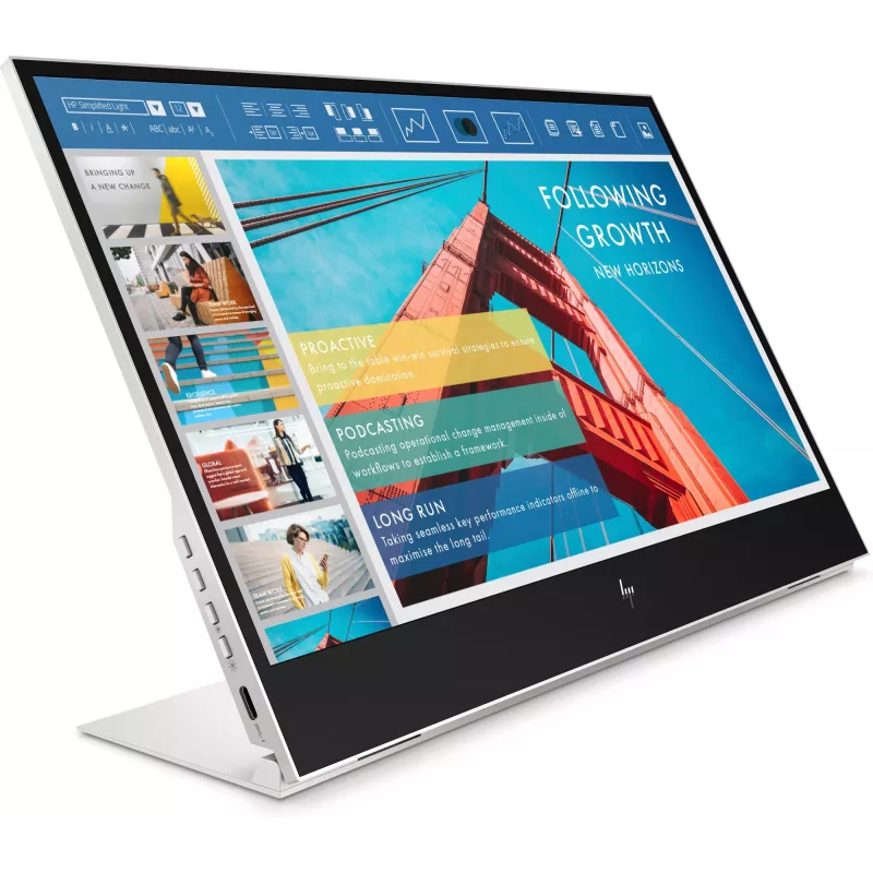 HP E-Series E14 G4 Monitor portátil, 35,6 cm (14