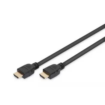 DIGITUS Cable de conexión HDMI Ultra High Speed, Type-A M/M, 2 m con Ethernet, UHD 8K 60p, negro