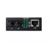 Convertidor de medios DIGITUS, Multimodo 10/100Base-TX a 100Base-FX, incl. fuente de alimentación, conector ST, hasta 2 km