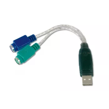 Adaptador DIGITUS de USB a 2x PS/2 (DA-70118)