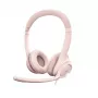 Auriculares LOGITECH - H390 - USB-A - Rosa