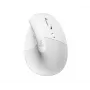LOGITECH Lift para Mac Ratón Ergonómico Vertical - Off-White/Gris Pálido - EMEA