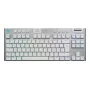 Teclado gaming inalámbrico de perfil bajo LOGITECH G915 X Lightspeed TKL Blanco Tactile - Qwertz Alemán