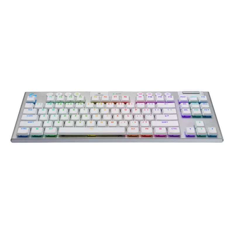 Teclado gaming inalámbrico de perfil bajo LOGITECH G915 X Lightspeed TKL Blanco Tactile - Qwertz Alemán