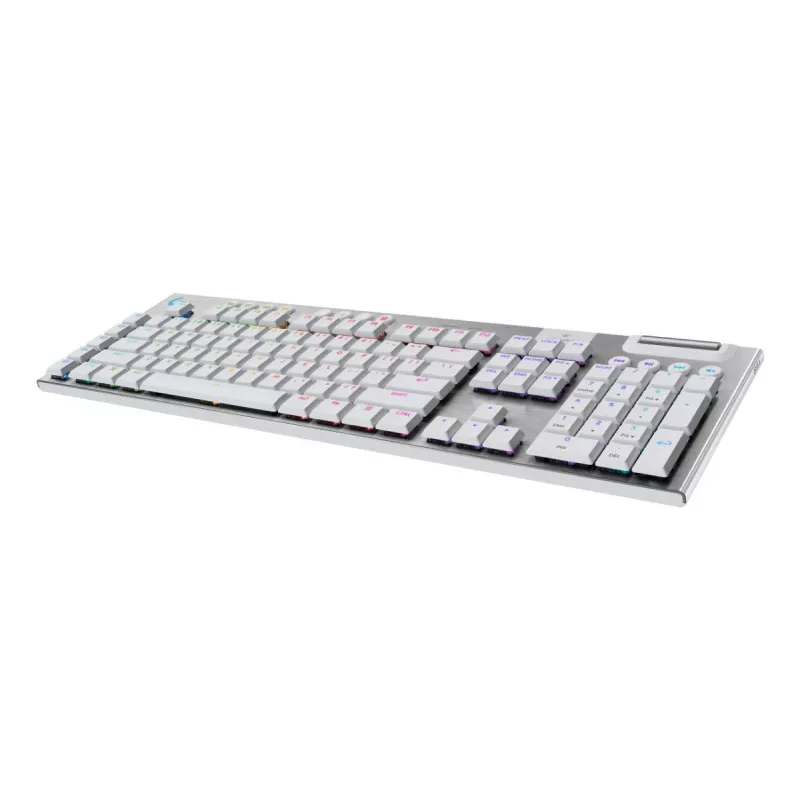Teclado gaming Logitech G G915 X LIGHTSPEED USB RF Wireless Bluetooth QWERTZ Alemán Blanco