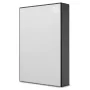 Seagate One Touch STKY1000401 disco duro externo portátil de 1 TB, 2,5 pulgadas, USB 3.0 (USB 3.2 Gen 1), protección con contraseña, plateado