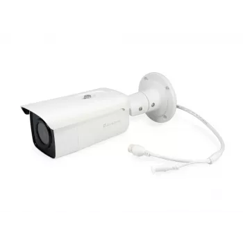 LevelOne GEMINI cámara IP fija, 6 MP, H.265, 802.3AF, POE, LED IR 60 METROS, INTERIOR/EXTERIOR