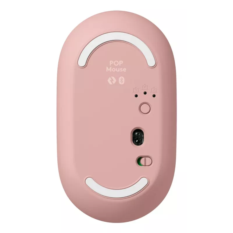 LOGITECH Wireless Combo - Pop Icon - Rose & Off White Qwertz Alemán