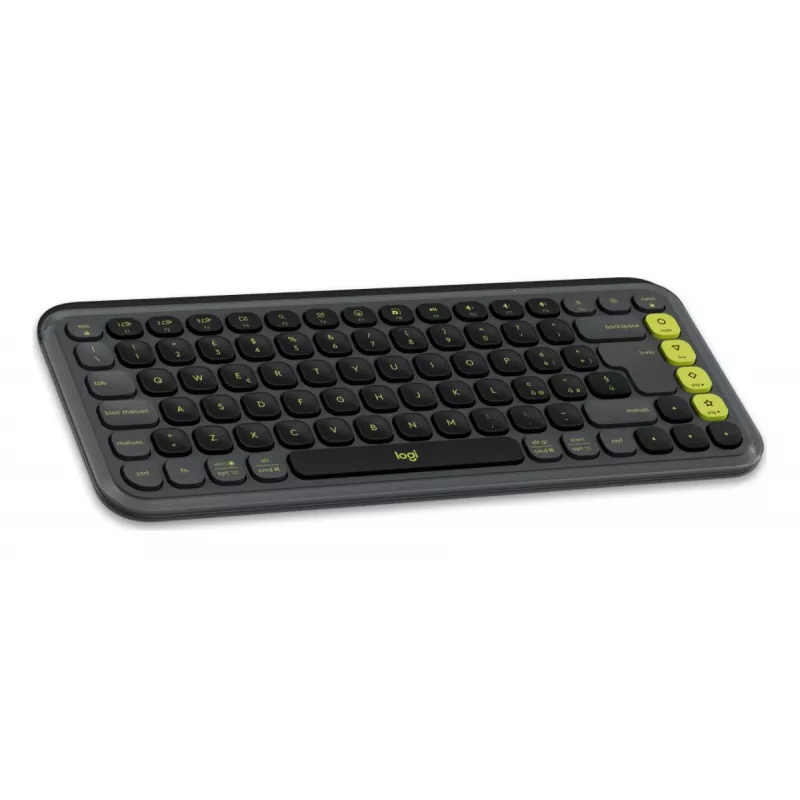 LOGITECH Wireless Combo - Pop Icon - Grafito y Verde Qwerty Italiano
