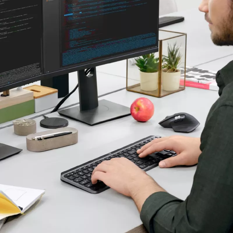 LOGITECH MX Keys For Business - Grafito - Suiza / Qwertz suizo