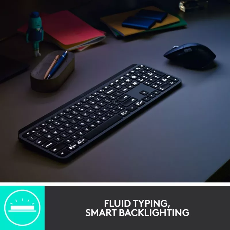 LOGITECH MX Keys Combo For Business Gen 2 - Grafito - Qwerty Esp