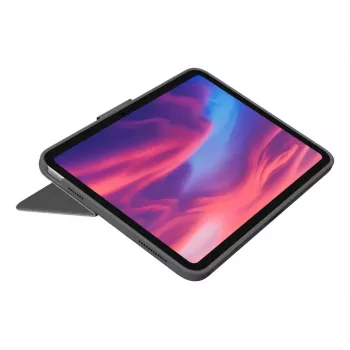 LOGITECH Combo Touch para iPad (10.ª generación) - Oxford Gris - Qwertz suizo