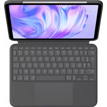 LOGITECH Combo Touch funda con teclado - para iPad Pro 11in M4/M5 - Grafito - Azerty Francés