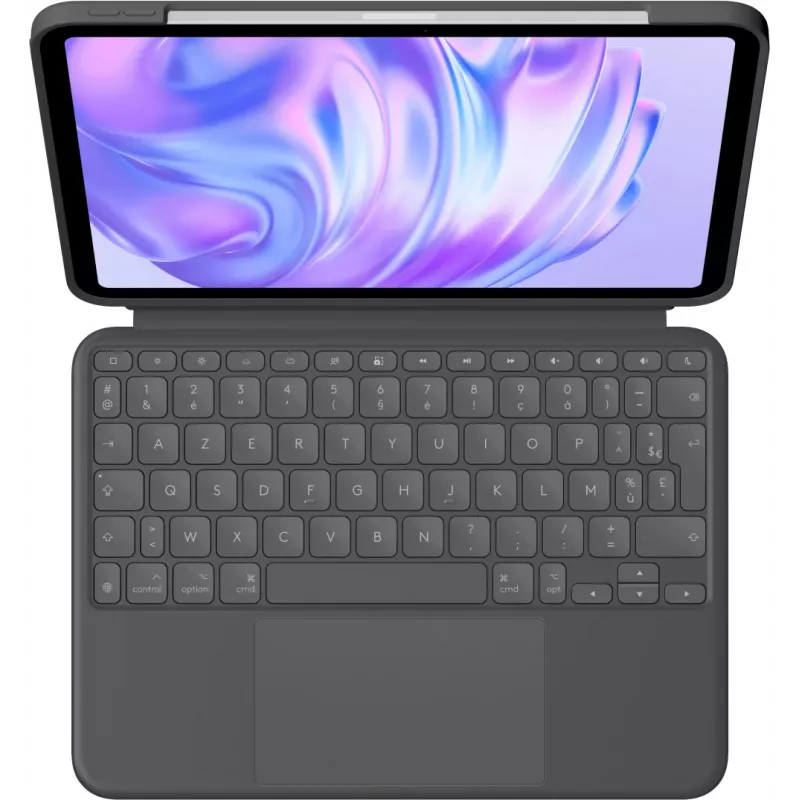 LOGITECH Combo Touch funda con teclado - para iPad Pro 11in M4/M5 - Grafito - Azerty Francés