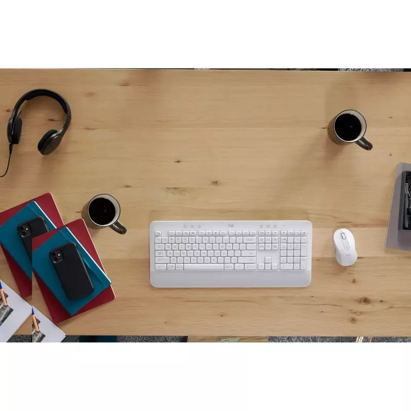 Logitech Signature MK650 Combo for Business – Teclado y ratón inalámbricos de tamaño completo